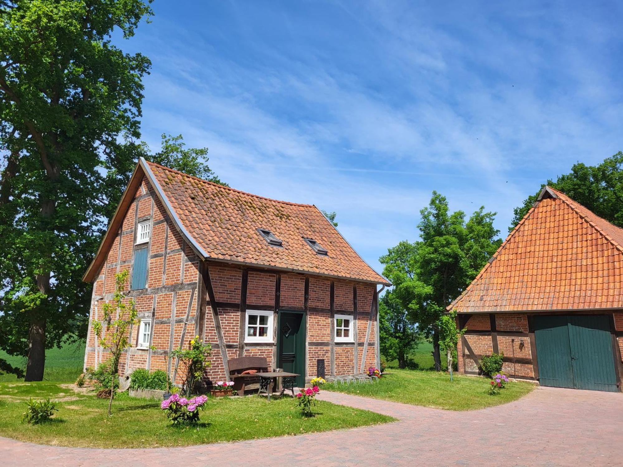 Altes Backhaus Bauernhof Vogel Διαμέρισμα Rohrsen Εξωτερικό φωτογραφία